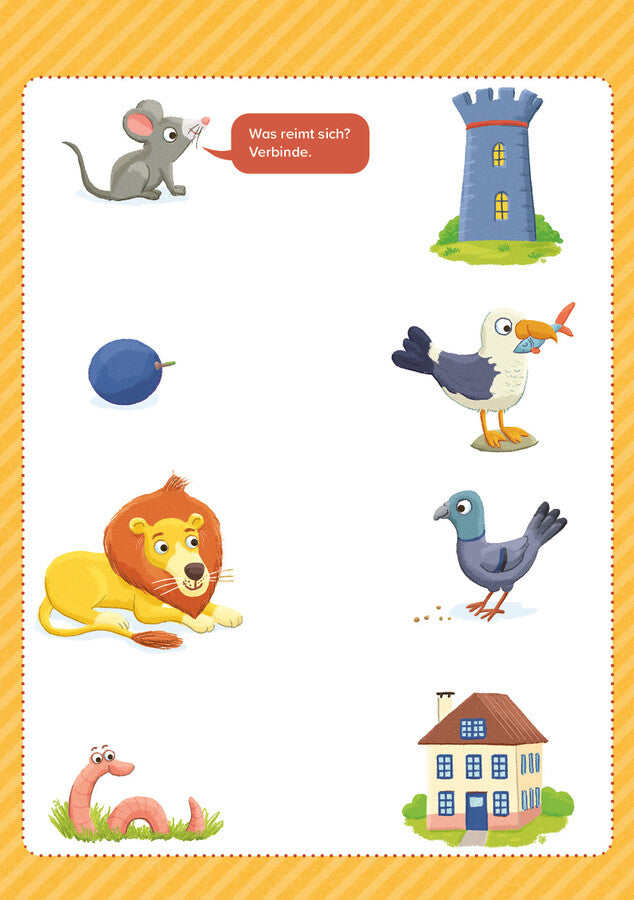 A, B, C-Buchstabenspaß für die Vorschule