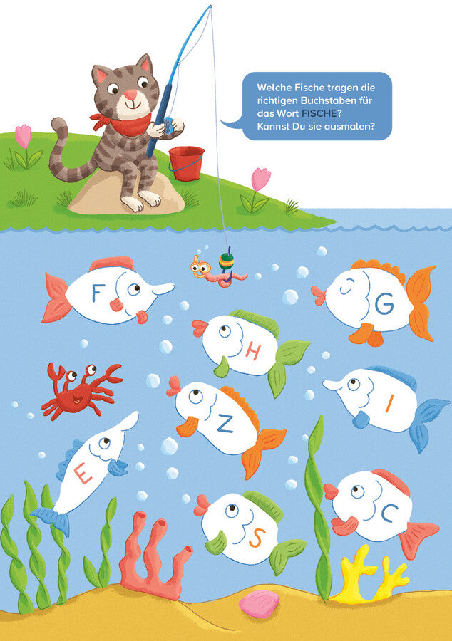 A, B, C-Buchstabenspaß für die Vorschule