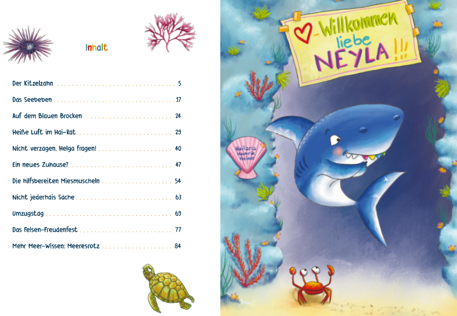 Hainer der kleine Hai und der rote Zahn