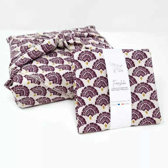Alice et Jeanne Furoshiki - Geschenkverpackung aus Stoff Alba