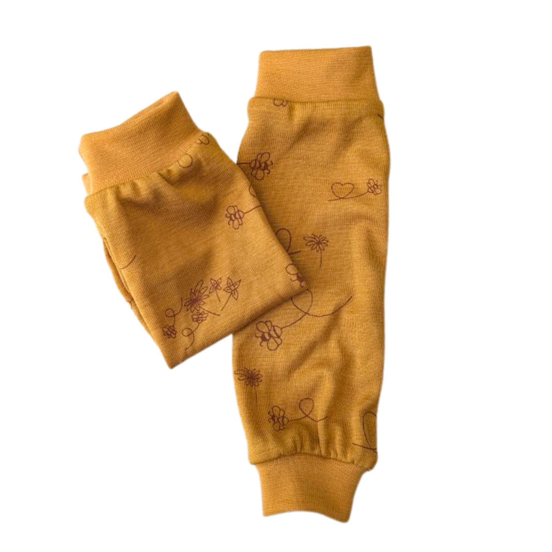 Allerlei Windeln Babystulpen aus Wolle-Seide Goldene Hummeln