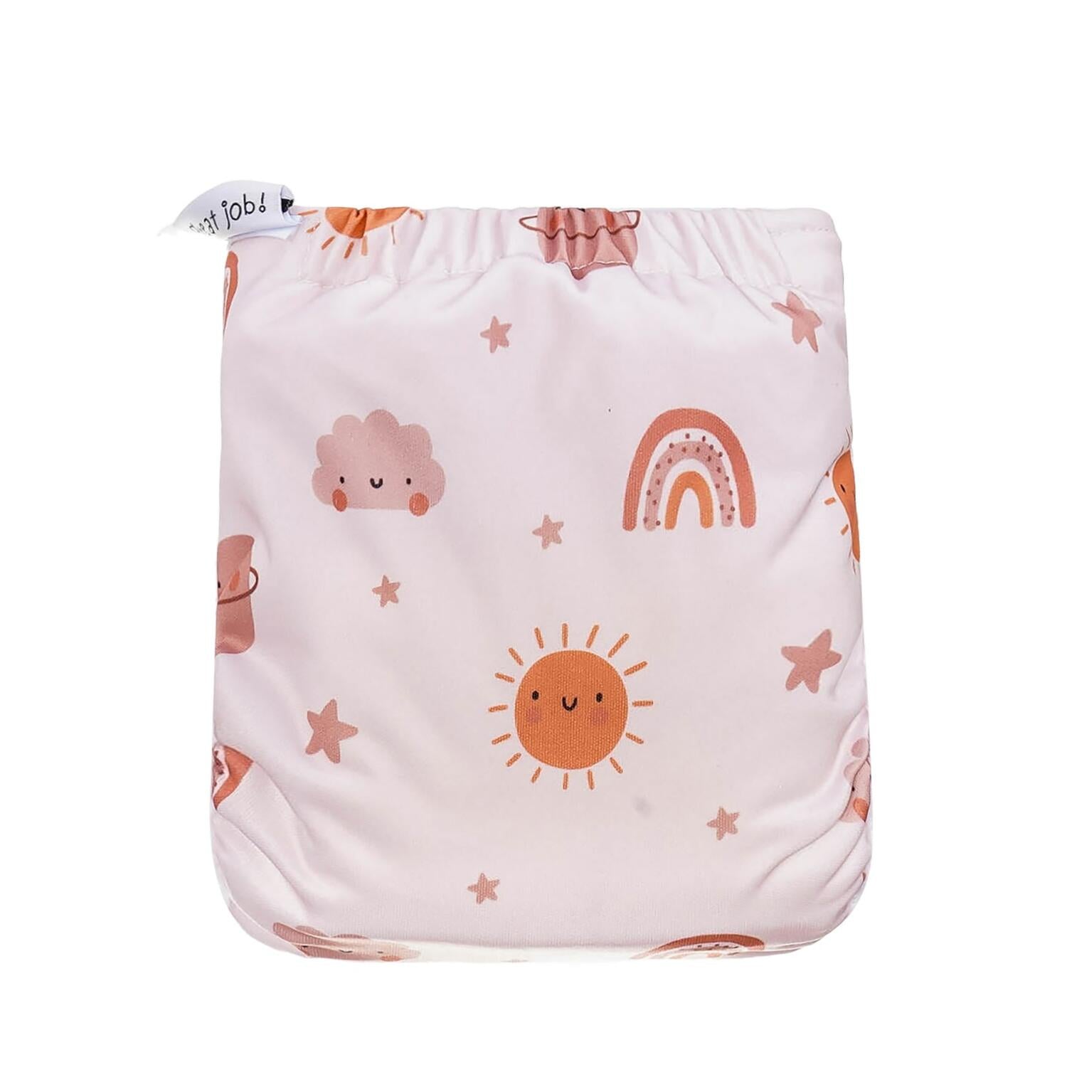 avo+cado Cosy PUL-Überhose Neugeborene Regenbogen hinten