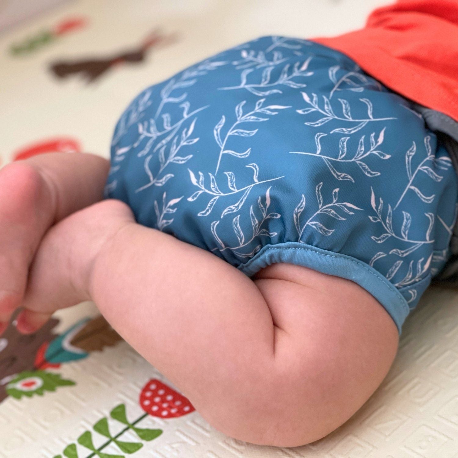 avo+cado Explorer PUL-Überhose OneSize Blätter