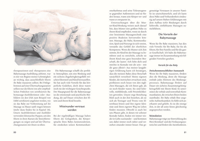 Babymassage von Vimala Schneider McClure