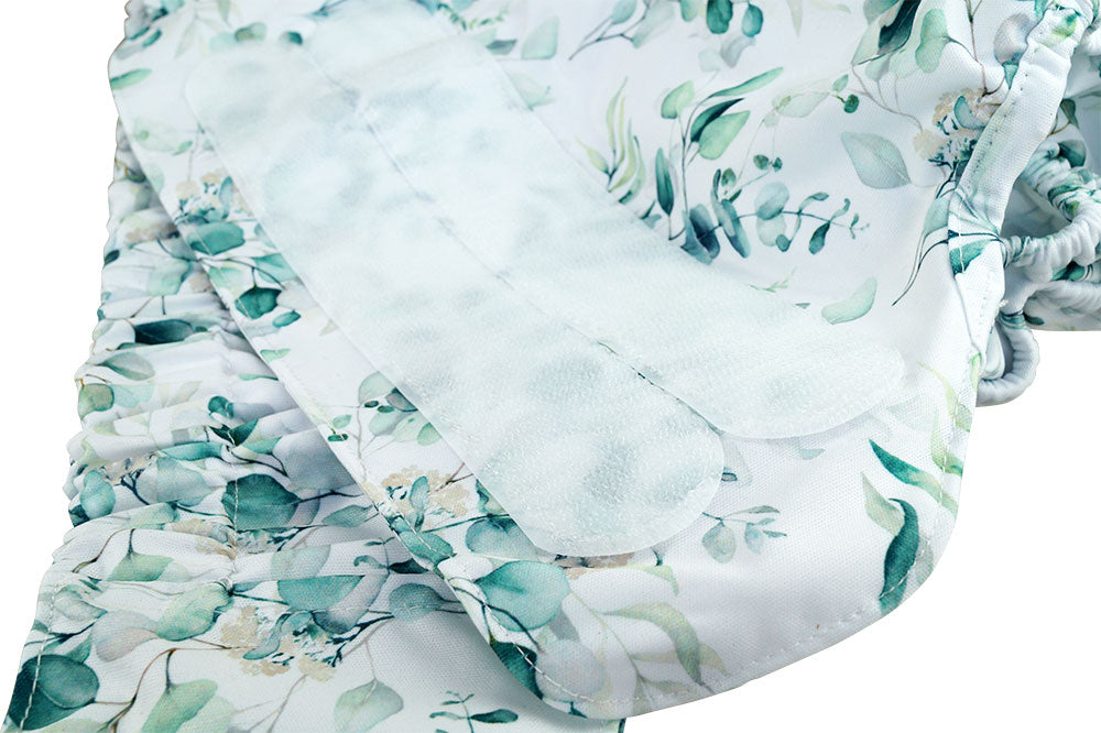 Blümchen 2in1 Überhose Floral weiß