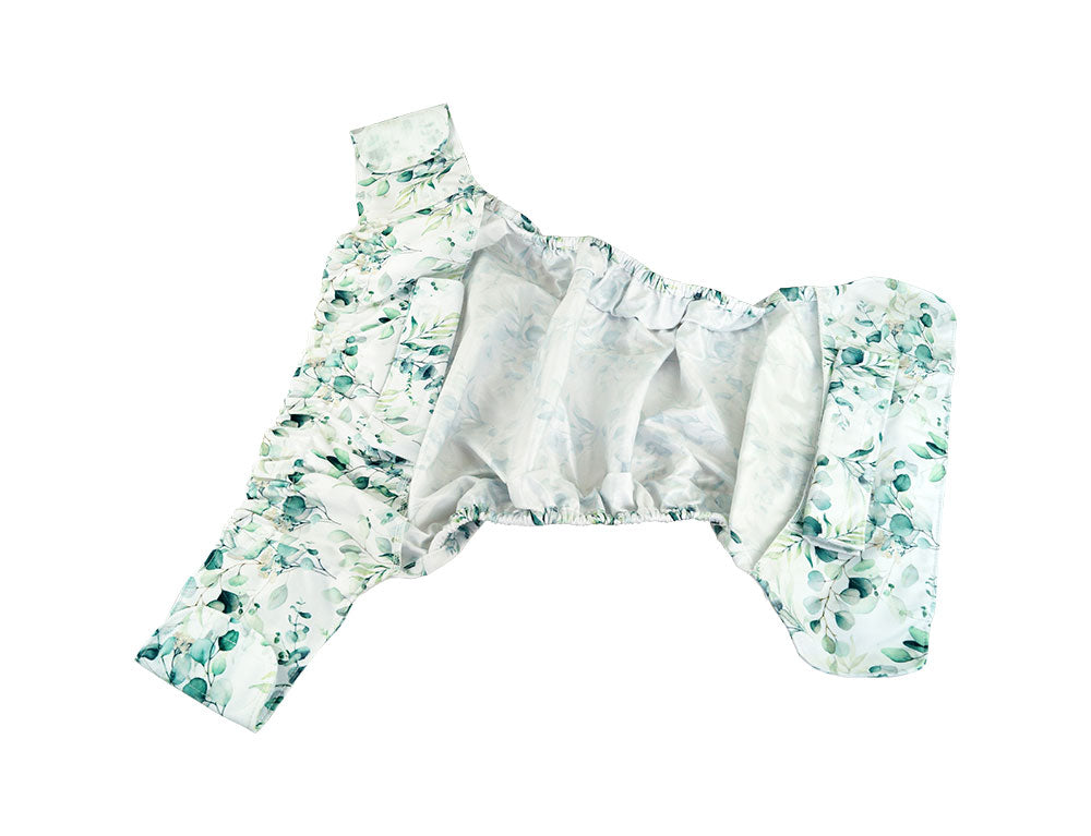 Blümchen 2in1 Überhose Floral weiß