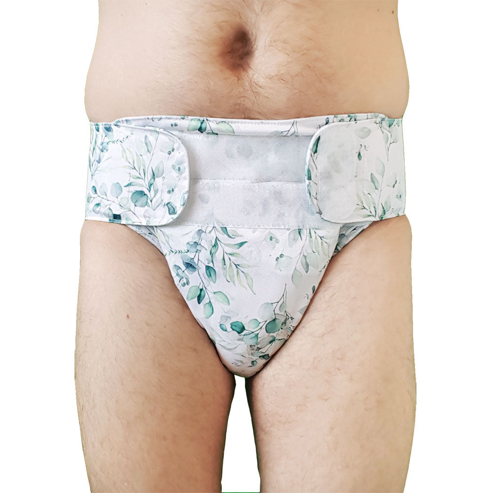 Blümchen 2in1 Überhose Floral weiß