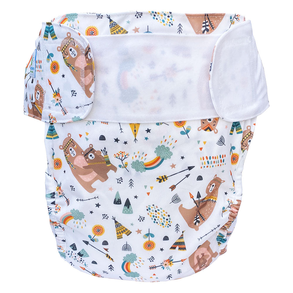 Blümchen 2in1 Überhose Mama Bär