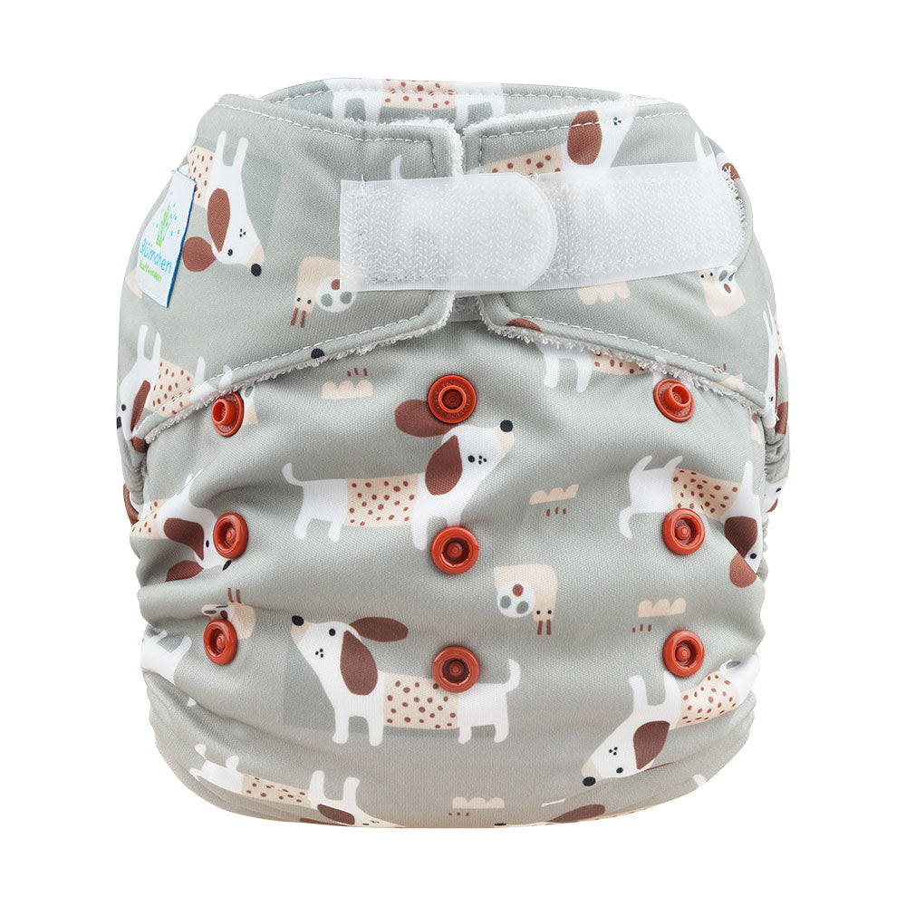 Blümchen All-in-One Bambus Cozy Dog Klett
