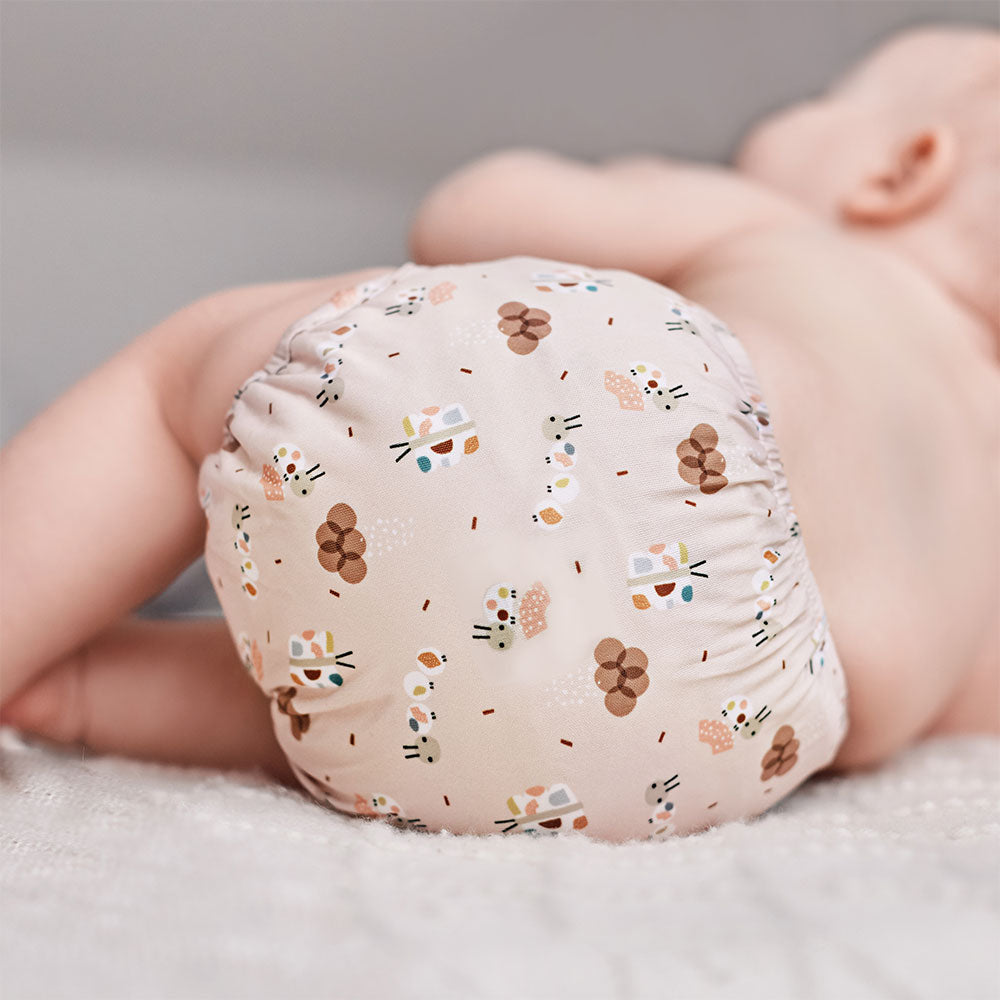 Blümchen PUL-Überhose Raupe