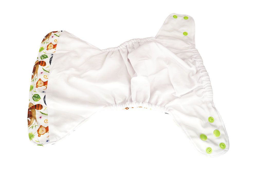 Blümchen Taschenwindel