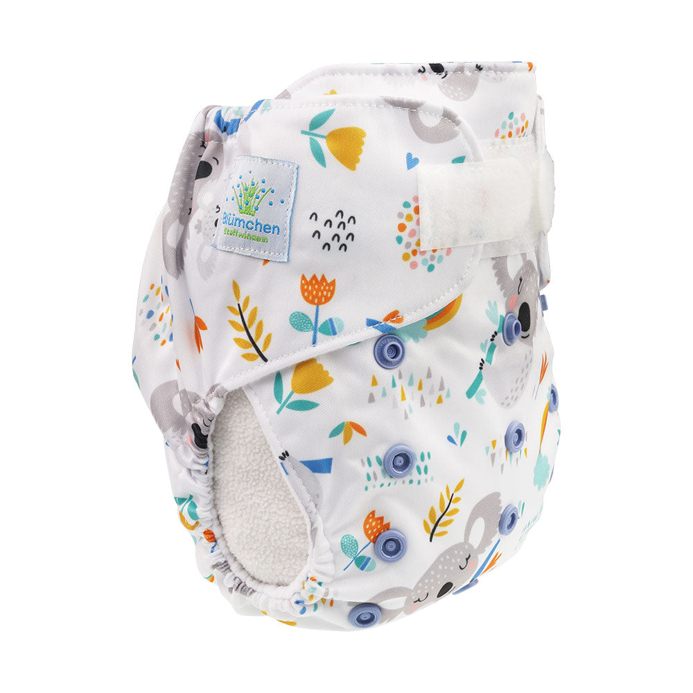 Blümchen Taschenwindel