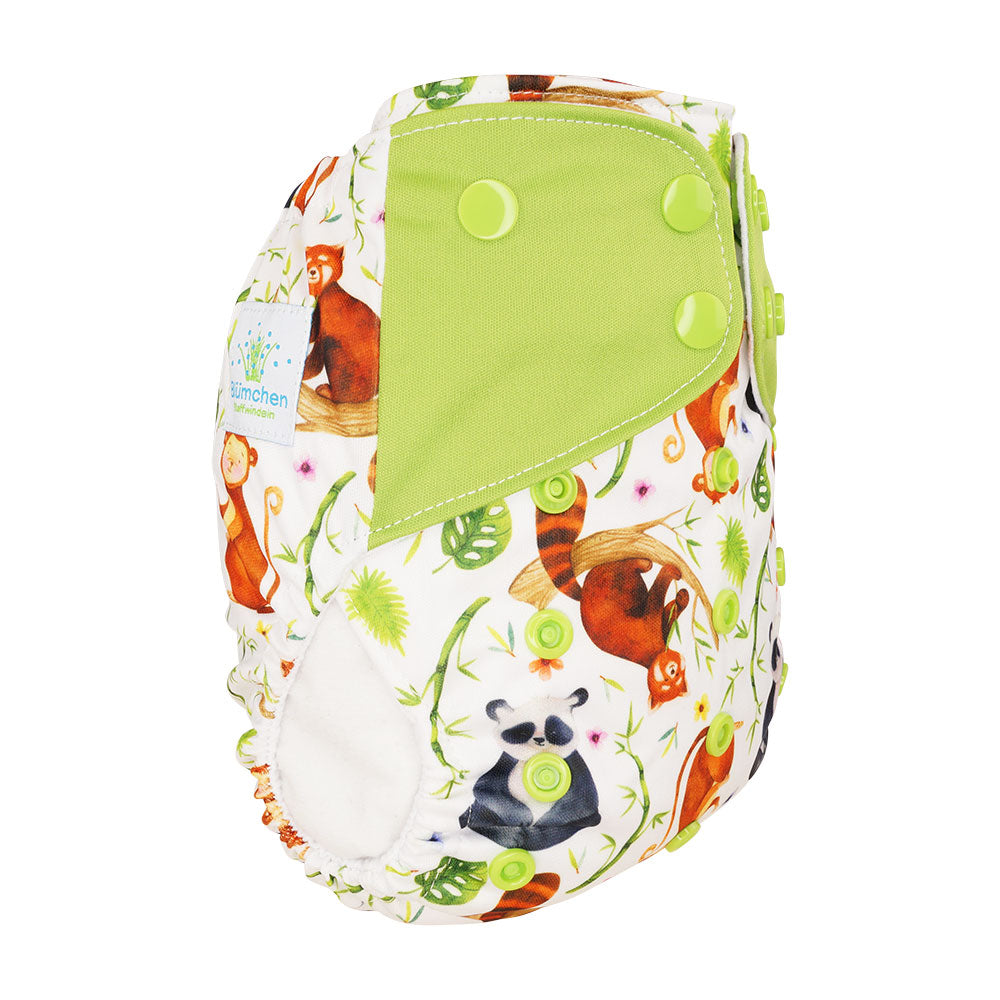Blümchen Taschenwindel