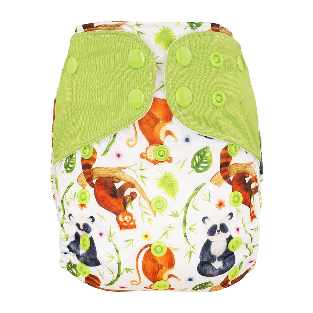 Blümchen Taschenwindel