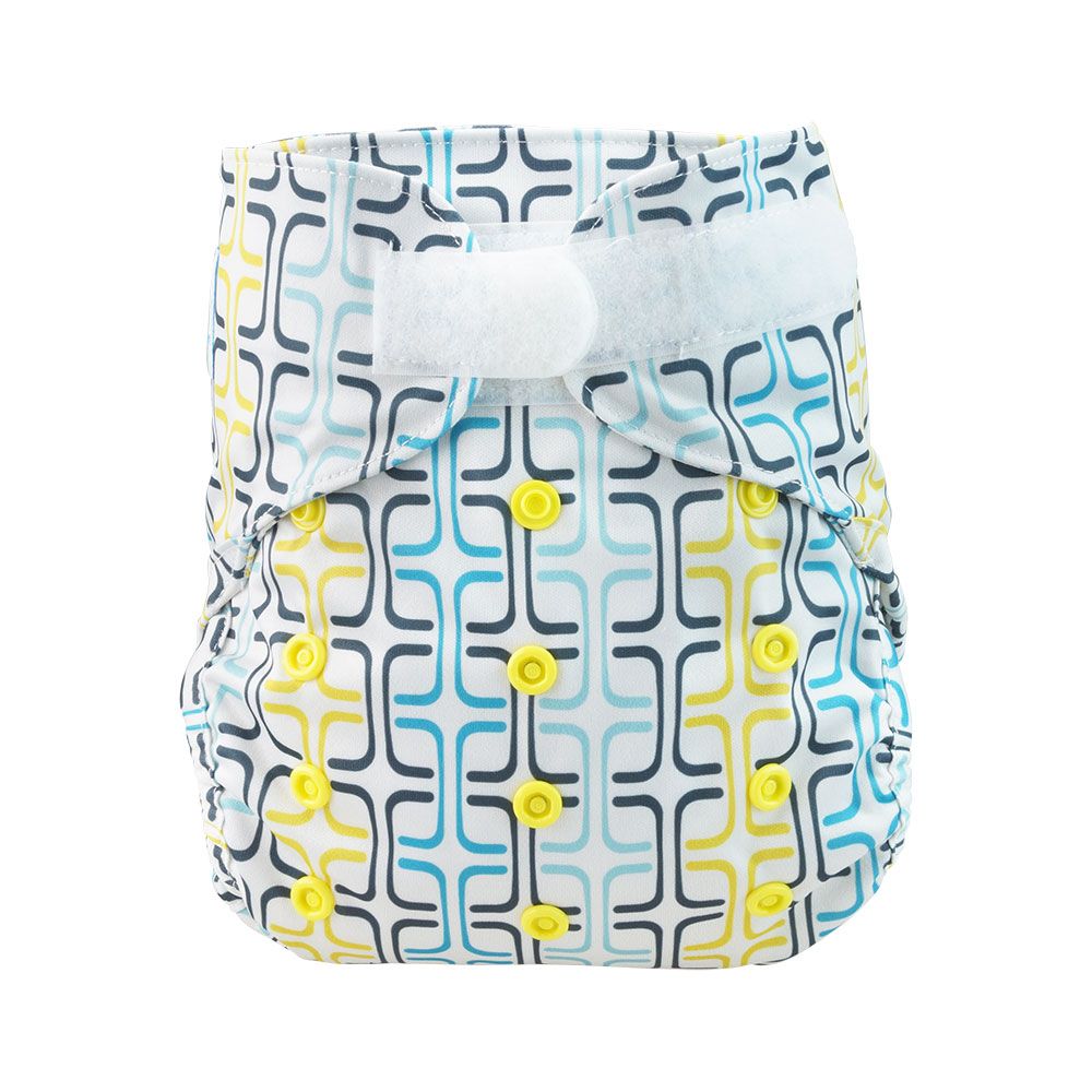 Blümchen PUL-Überhose Brick Klett