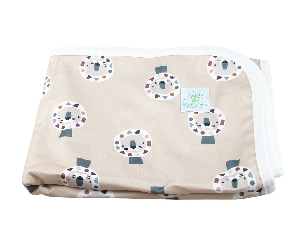 Blümchen Wickelunterlage Cozy Lion