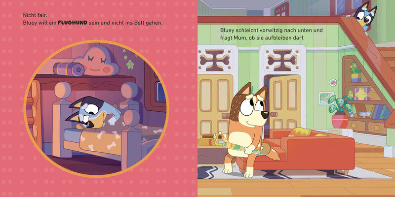 BLUEY - Gute Nacht, kleiner Flughund
