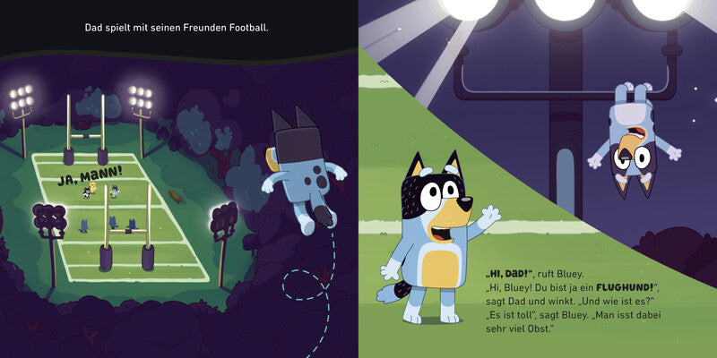 BLUEY - Gute Nacht, kleiner Flughund