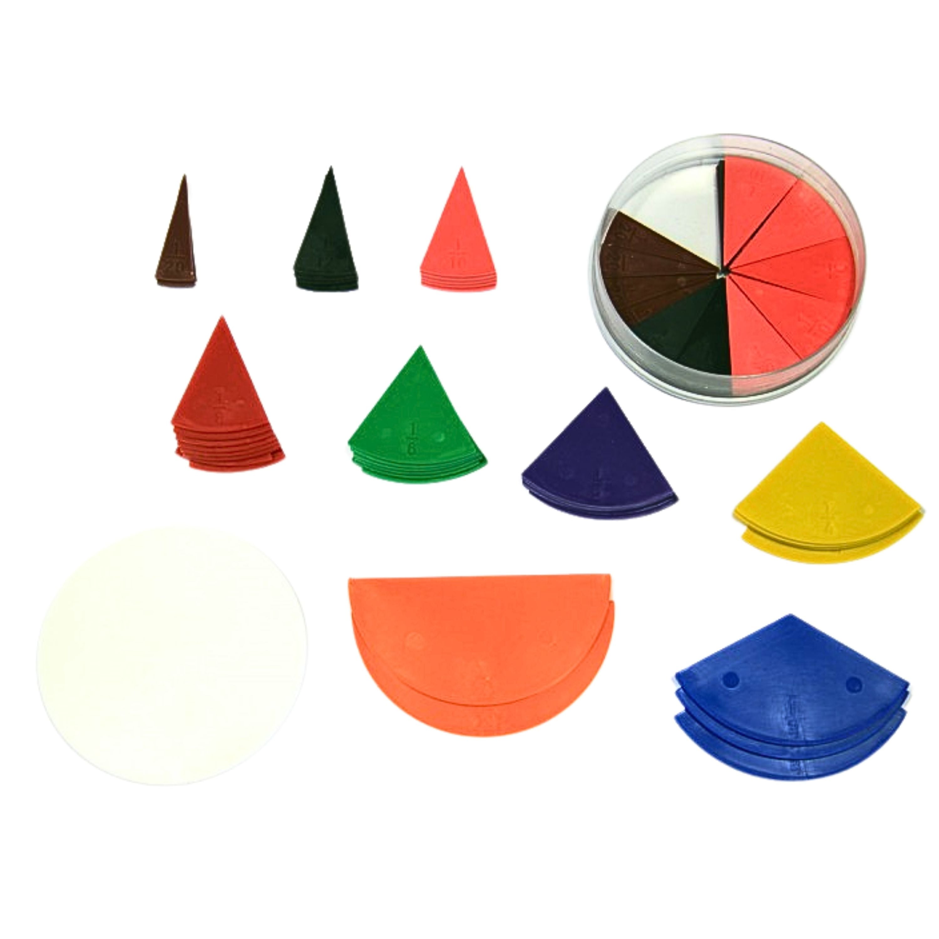 Wissner Bruchrechenteile rund (71 Teile)