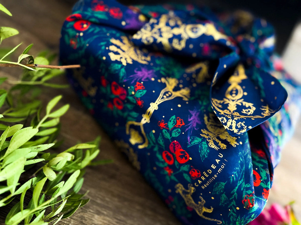 Carédeau Furoshiki - Geschenkverpackung aus Stoff