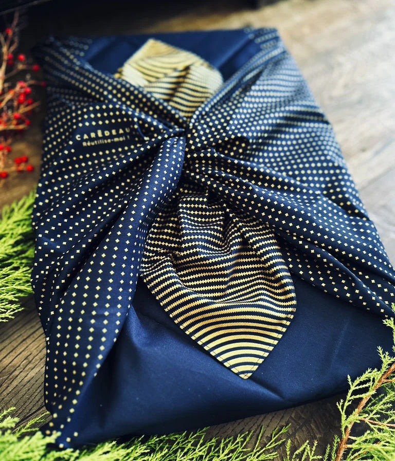 Carédeau Furoshiki - Geschenkverpackung aus Stoff l´étoile du sud