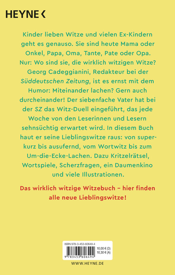 Das wirklich witzige Witzebuch