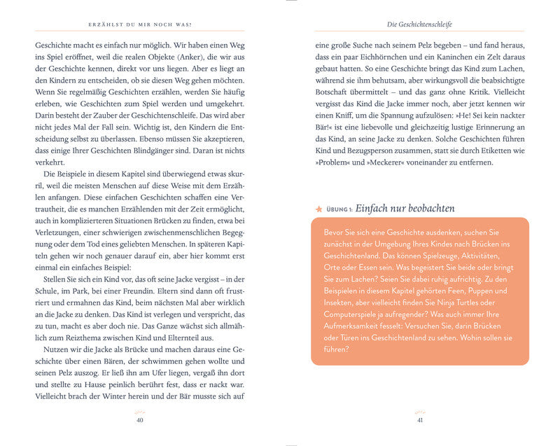 Erzählst du mir noch was?