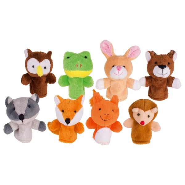 goki Fingerpuppen-Set Waldtiere