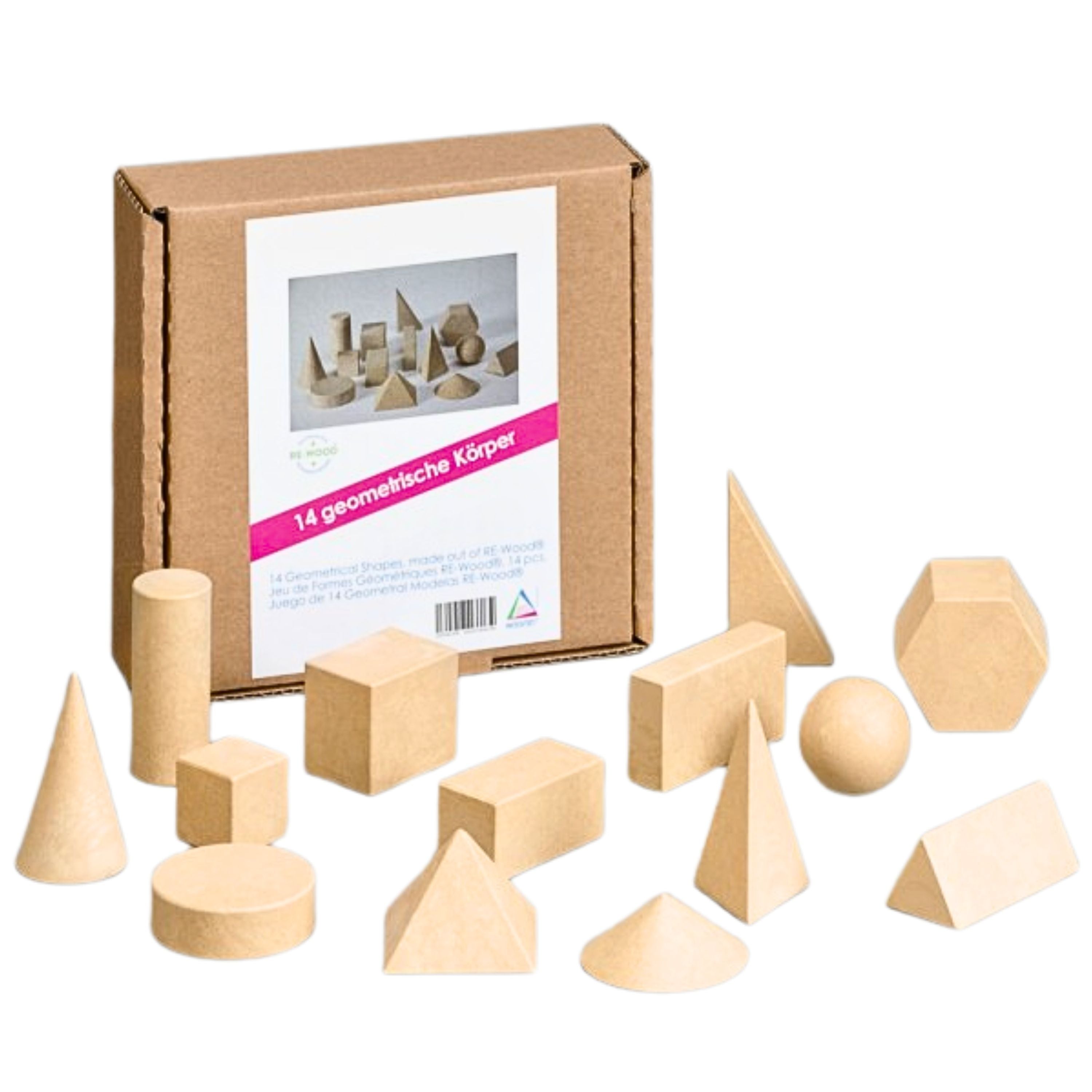 Wissner Geometriekörpersatz (14 Stück)