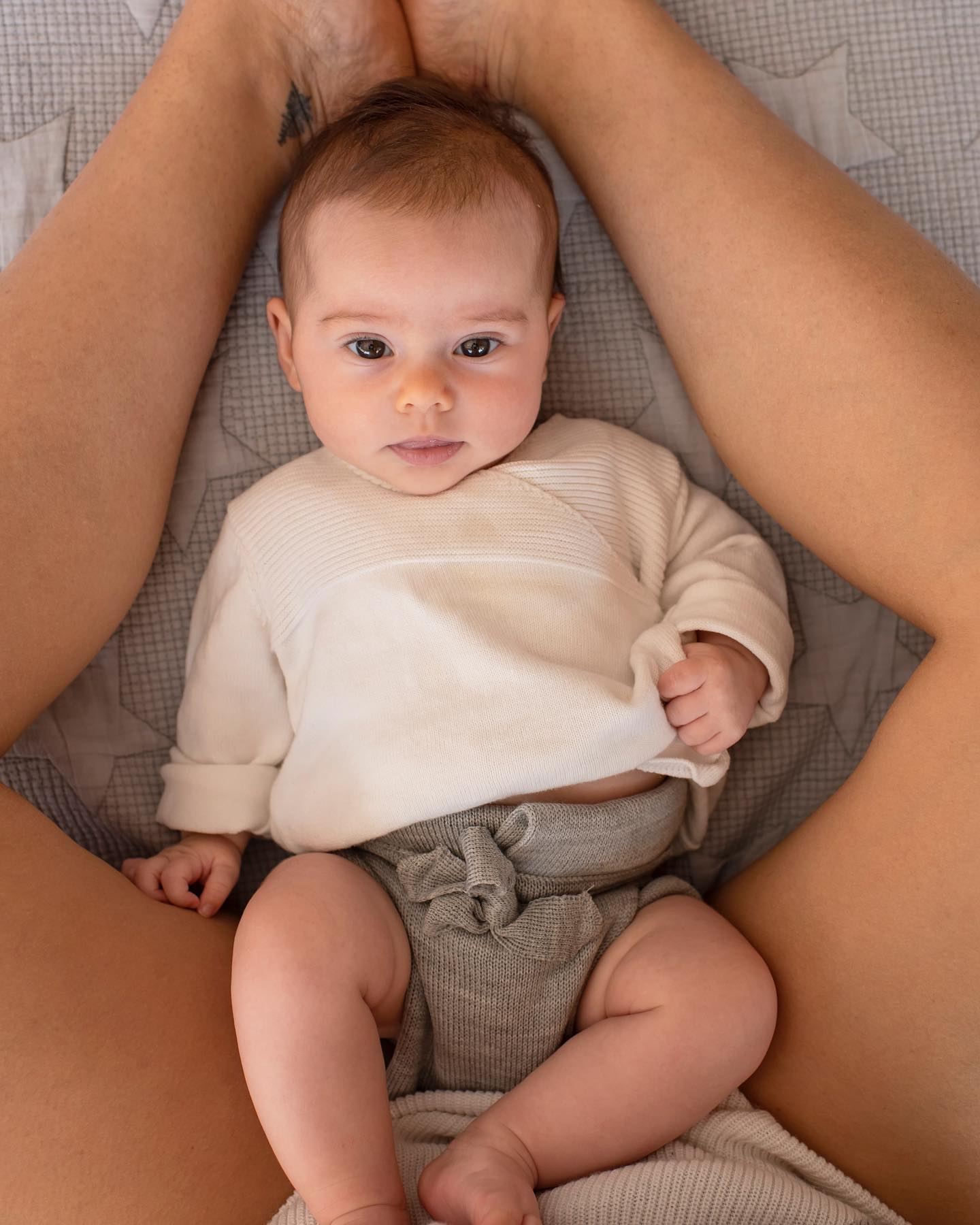 Glückswindel Bindecover hellgrau