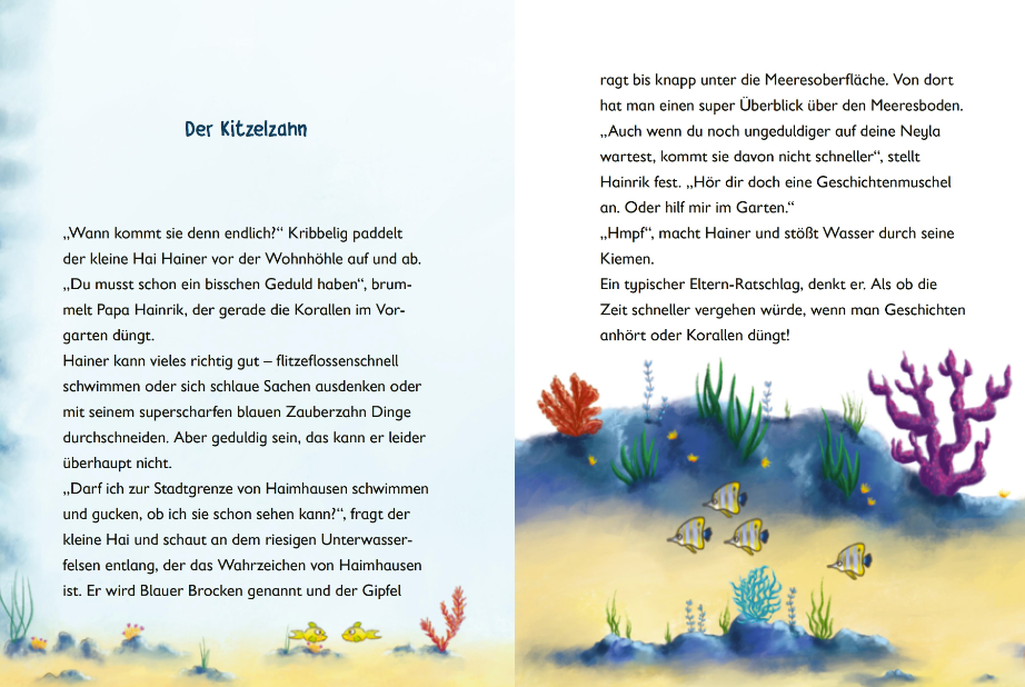 Hainer der kleine Hai und der rote Zahn