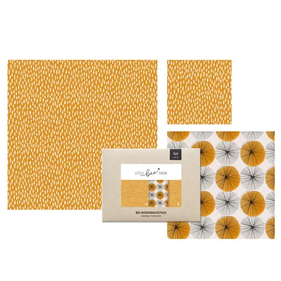 Little Bee Fresh Bienenwachstuch Set