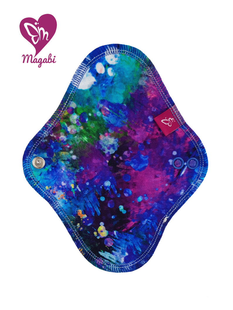 Magabi Slipeinlage Baumwolle Mini Blue Abstraction