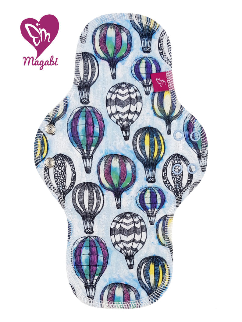 Magabi Slipeinlage mit PUL Maxi Heißluftballons