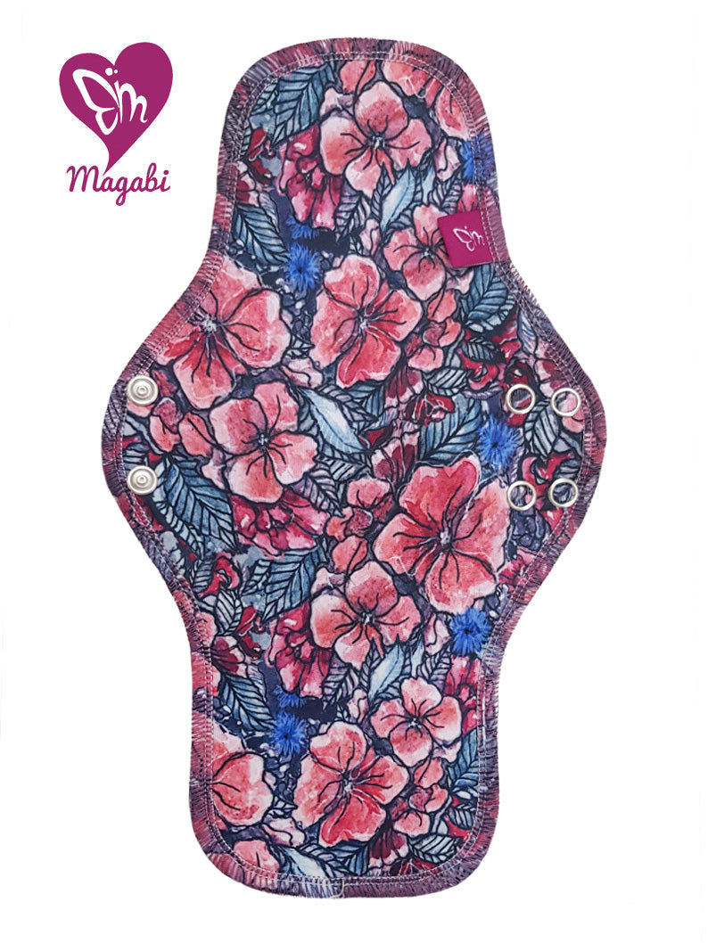 Magabi Slipeinlage mit PUL Maxi Mohnfeld