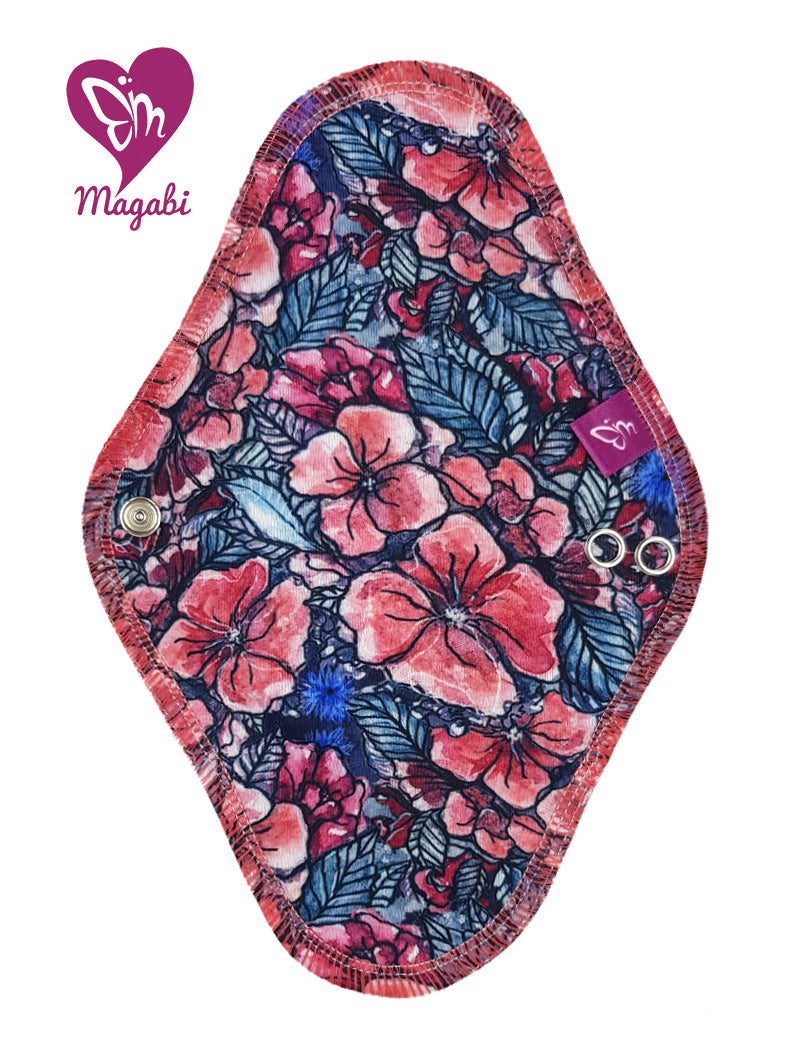 Magabi Slipeinlage mit PUL Midi Mohnfeld