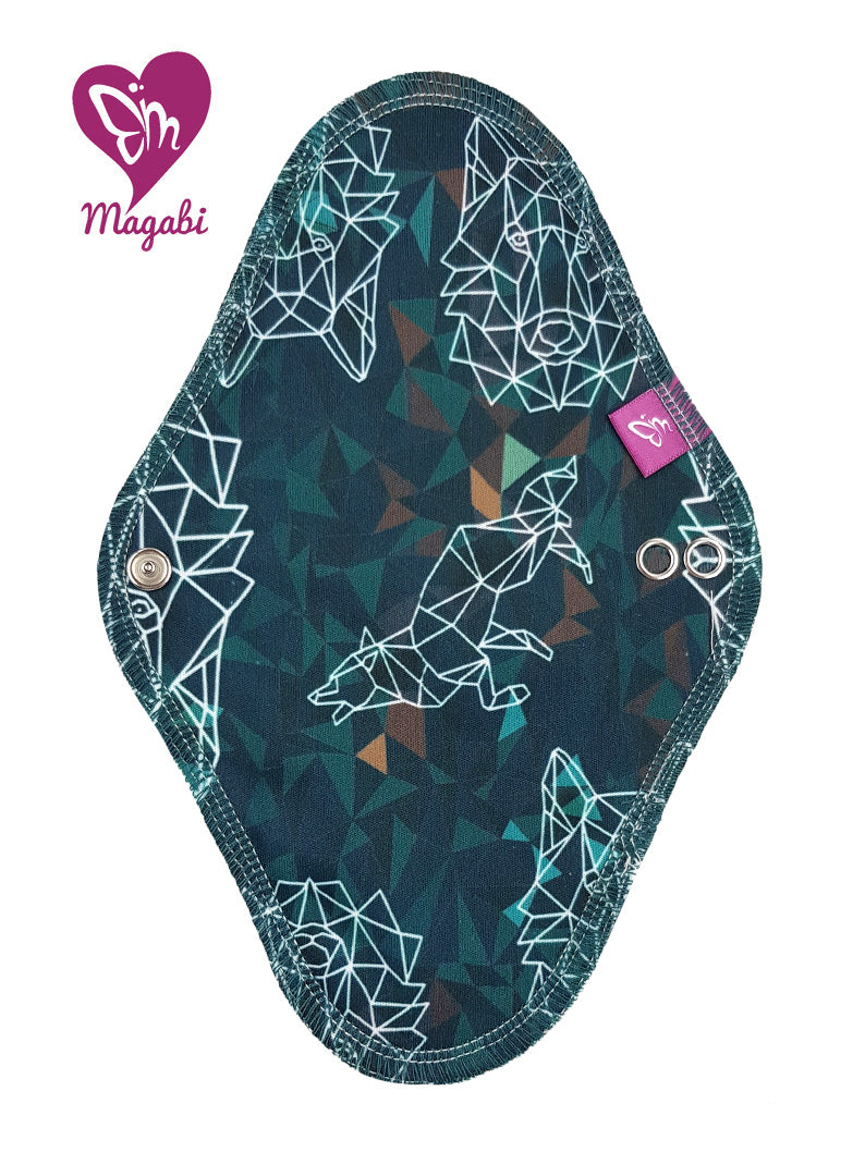 Magabi Slipeinlage mit PUL Midi Wölfe