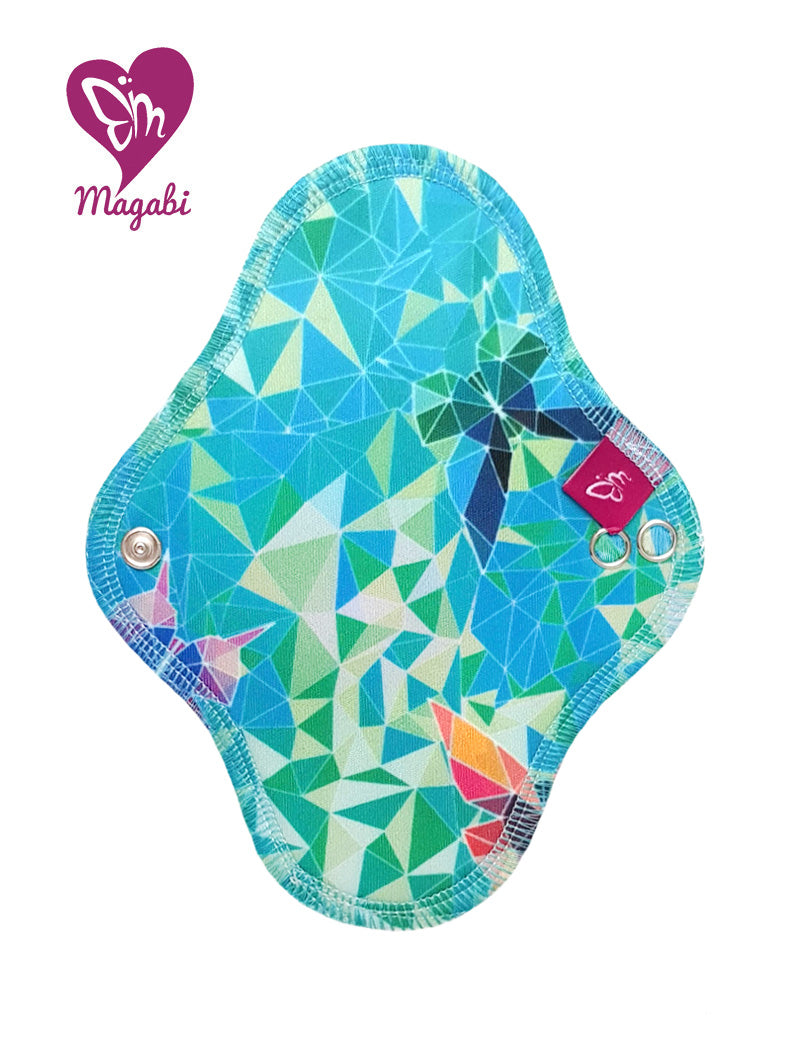 Magabi Slipeinlage mit PUL Mini Origami Schmetterlinge