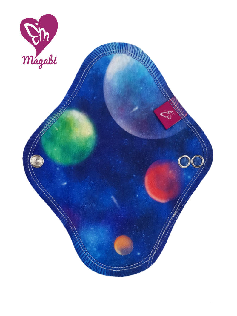 Magabi Slipeinlage Baumwolle mit PUL Mini Planetarium