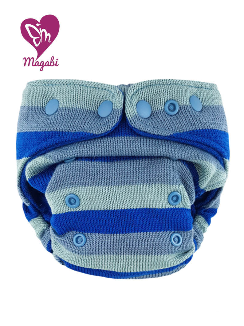 Magabi Wollüberhose Azure-jeans-sea-blue