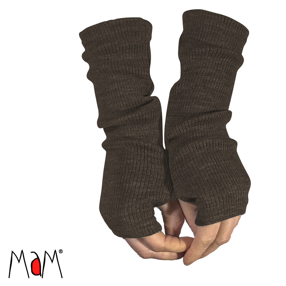 ManyMonths Fingerless Mittens Hippopotamus