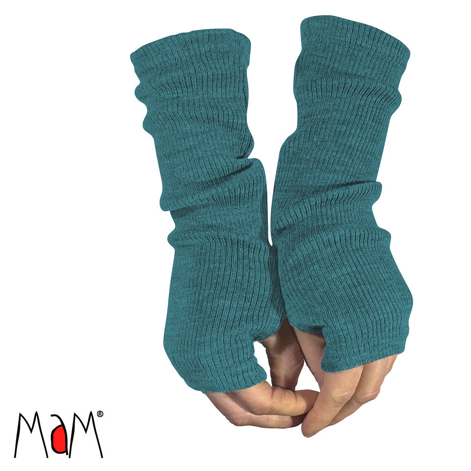 ManyMonths Fingerless Mittens Sea Grotto
