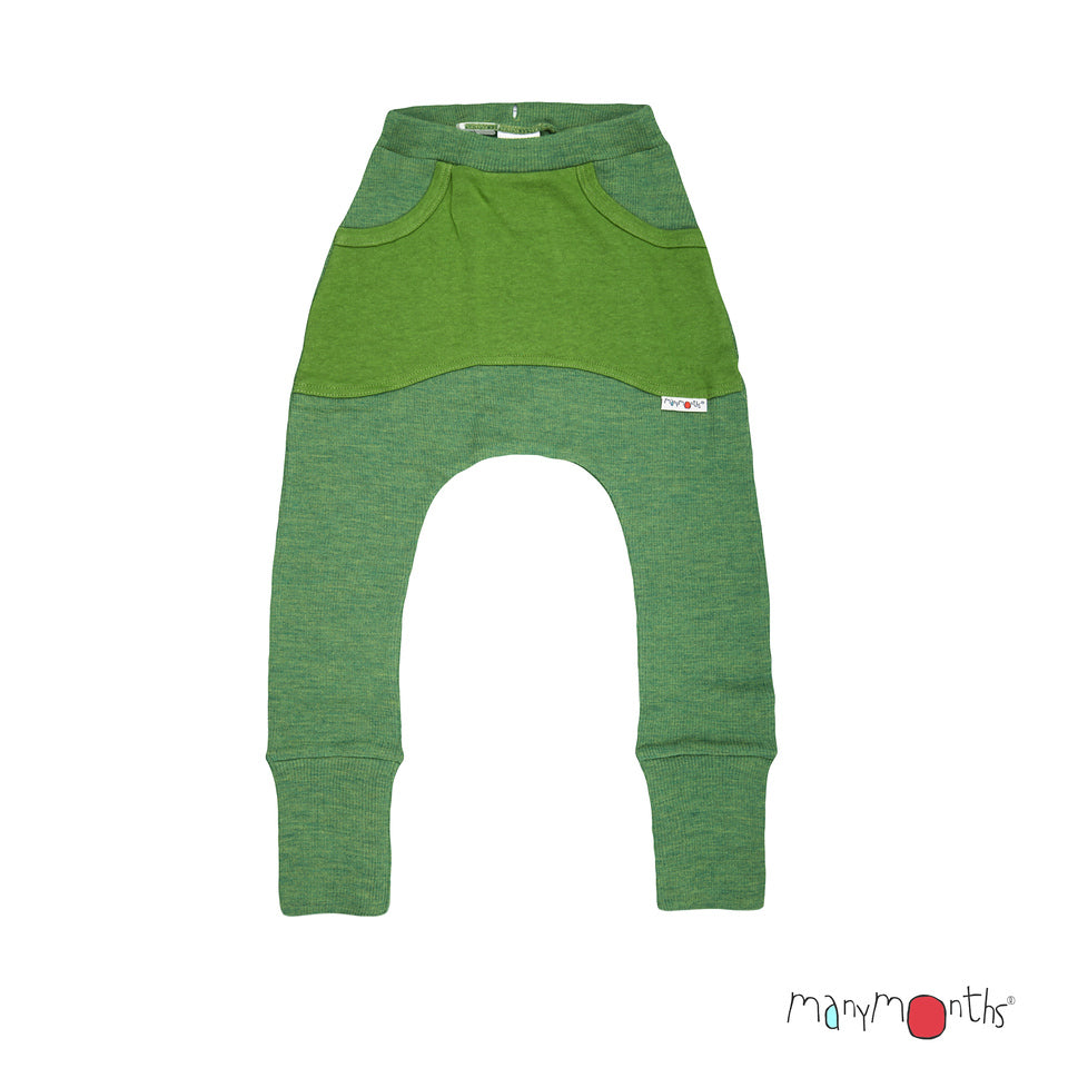 ManyMonths Känguru-Hose Forest Floor Green