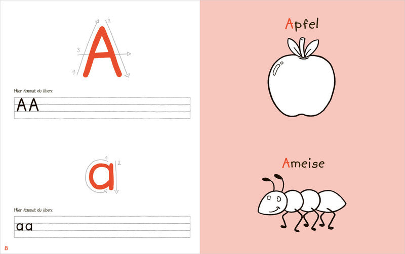 Mein kunterbuntes Buch der Buchstaben und Zahlen