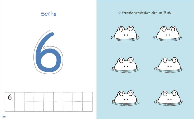 Mein kunterbuntes Buch der Buchstaben und Zahlen