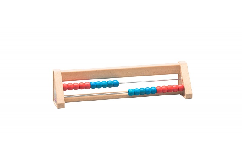 Wissner Rechenrahmen 20er Zahlenraum rot/blau