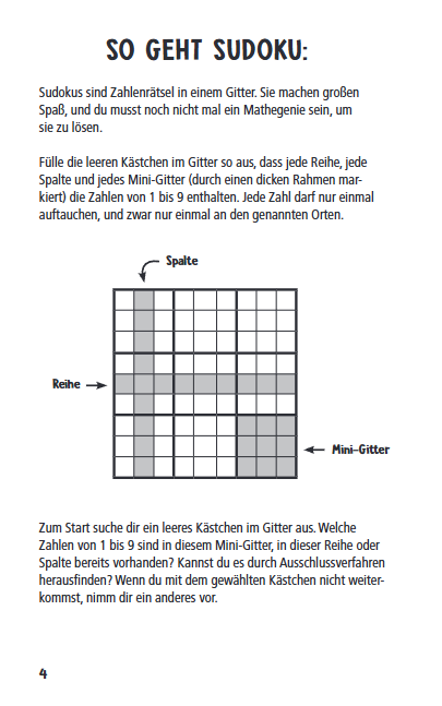 Sudoku-Spaß für Kinder
