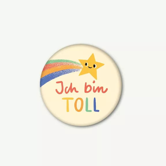 Vierundfünfzig Illustration Magnet Ich bin toll