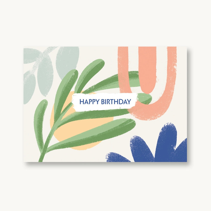 VIERUNDFÜNFZIG Postkarte zum Geburtstag