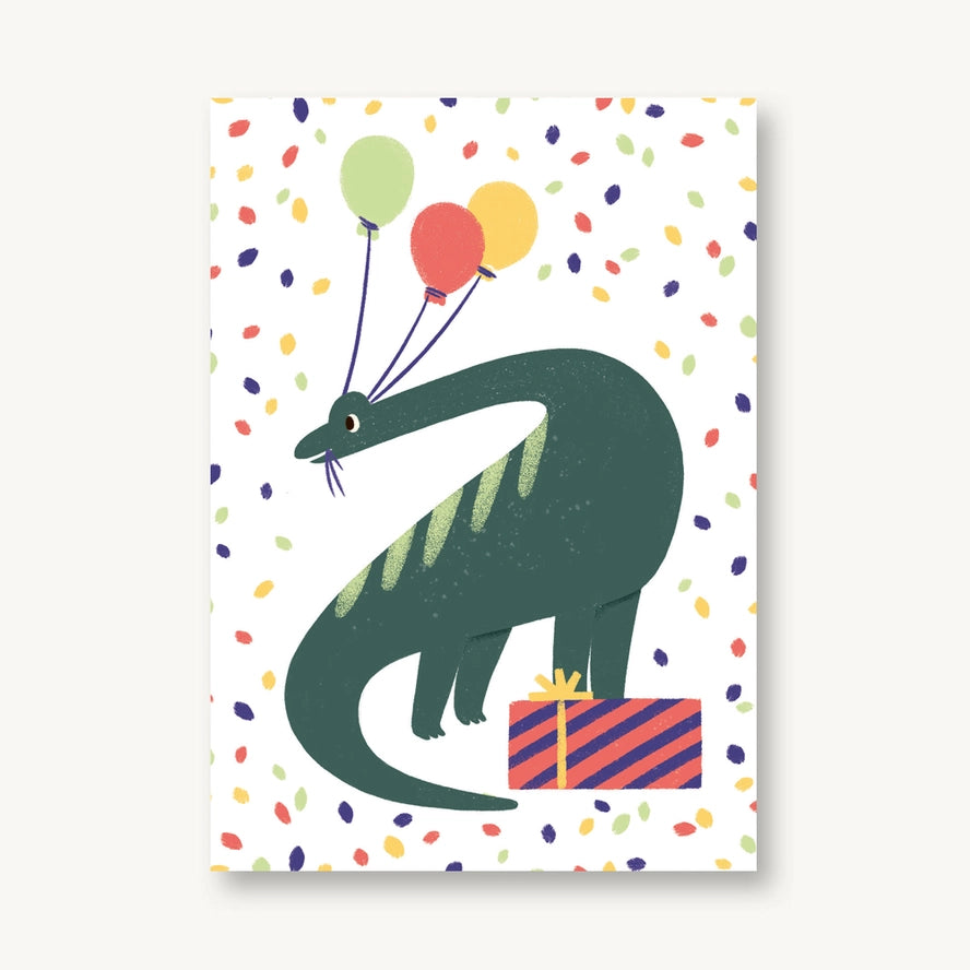 VIERUNDFÜNFZIG Postkarte zum Geburtstag